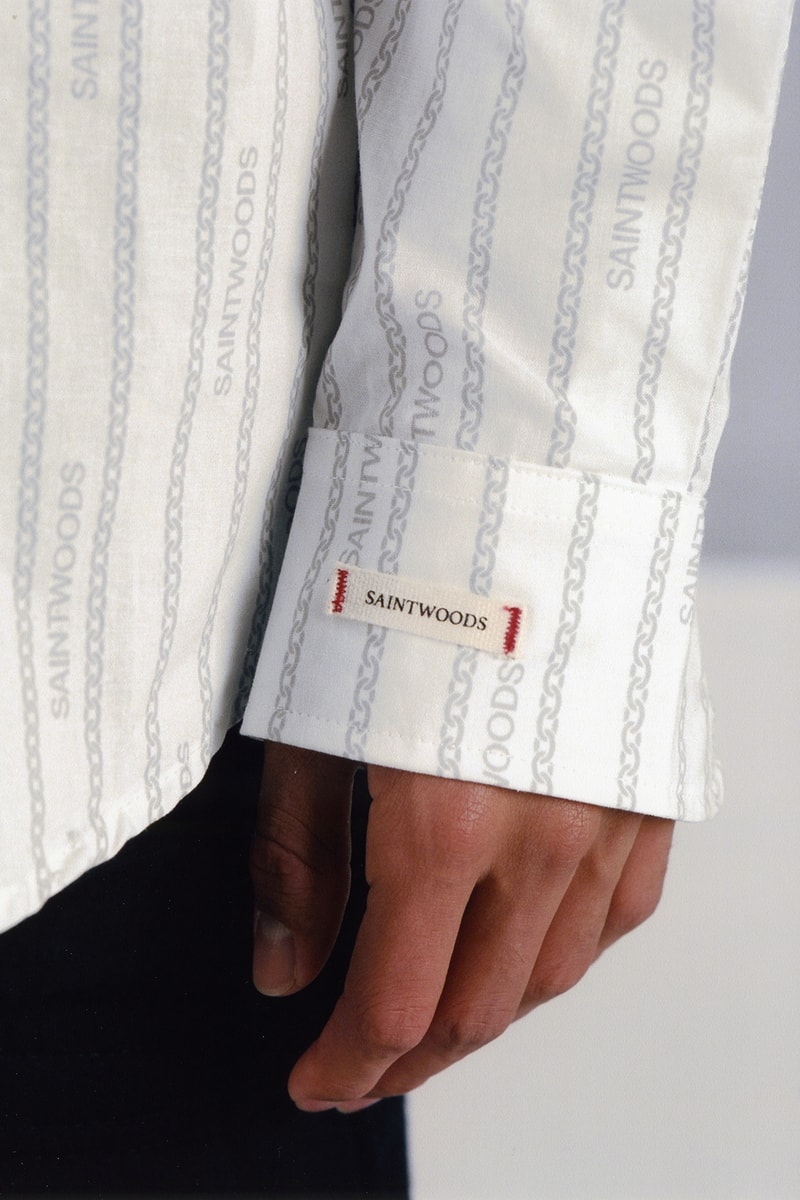 Saintwoods SW.013 SW013 Collection Lookbook Pop-Up Shop Montreal Canada Streetwear Brand Dress Shirt