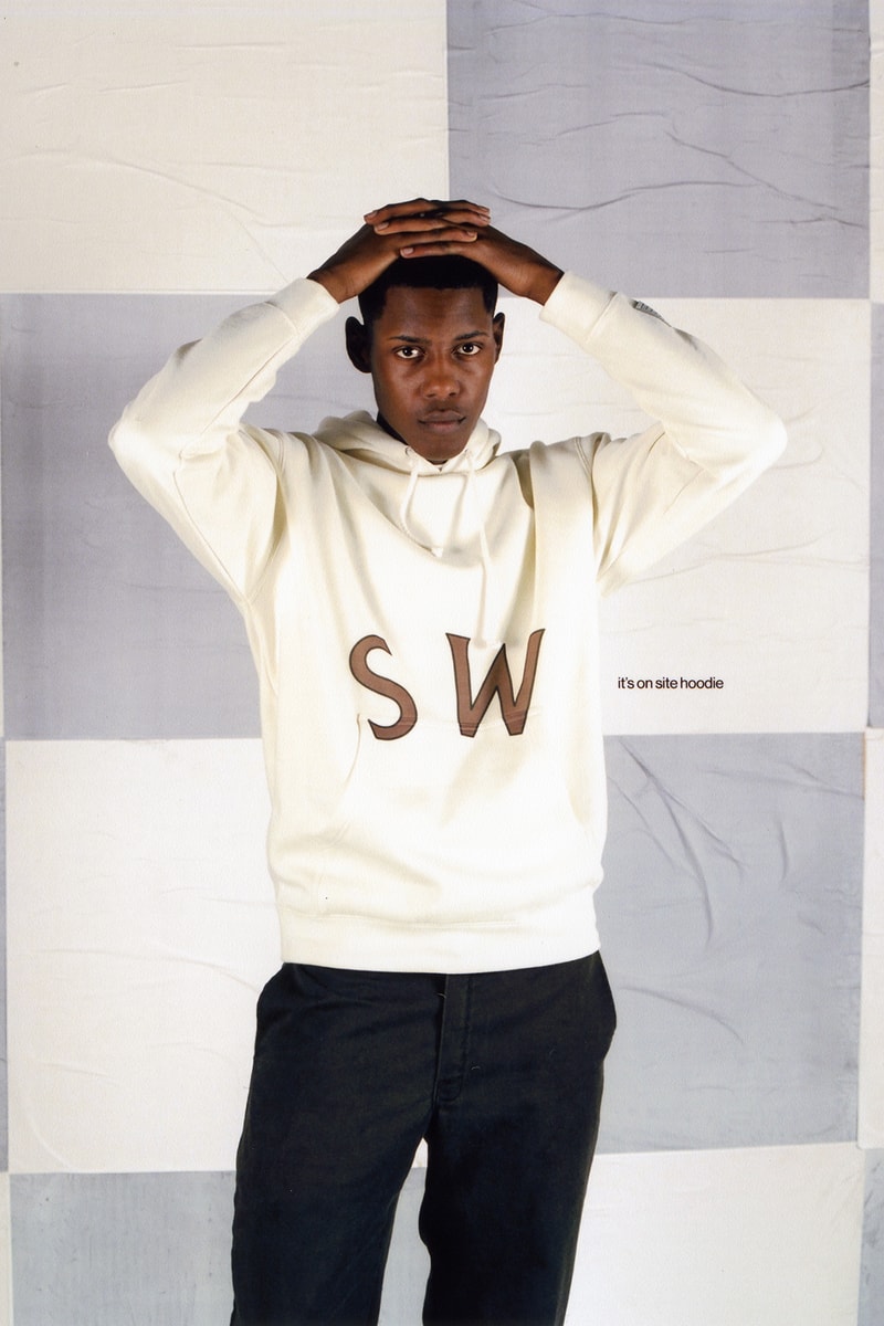 Saintwoods SW.013 SW013 Collection Lookbook Pop-Up Shop Montreal Canada Streetwear Brand SW Hoodie