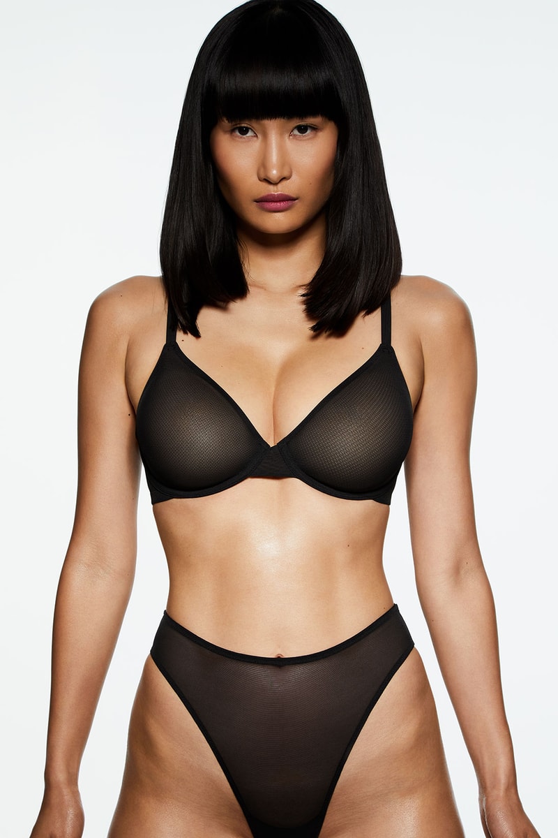 SKIMS Kim Karadashian Mesh Foundations Underwear