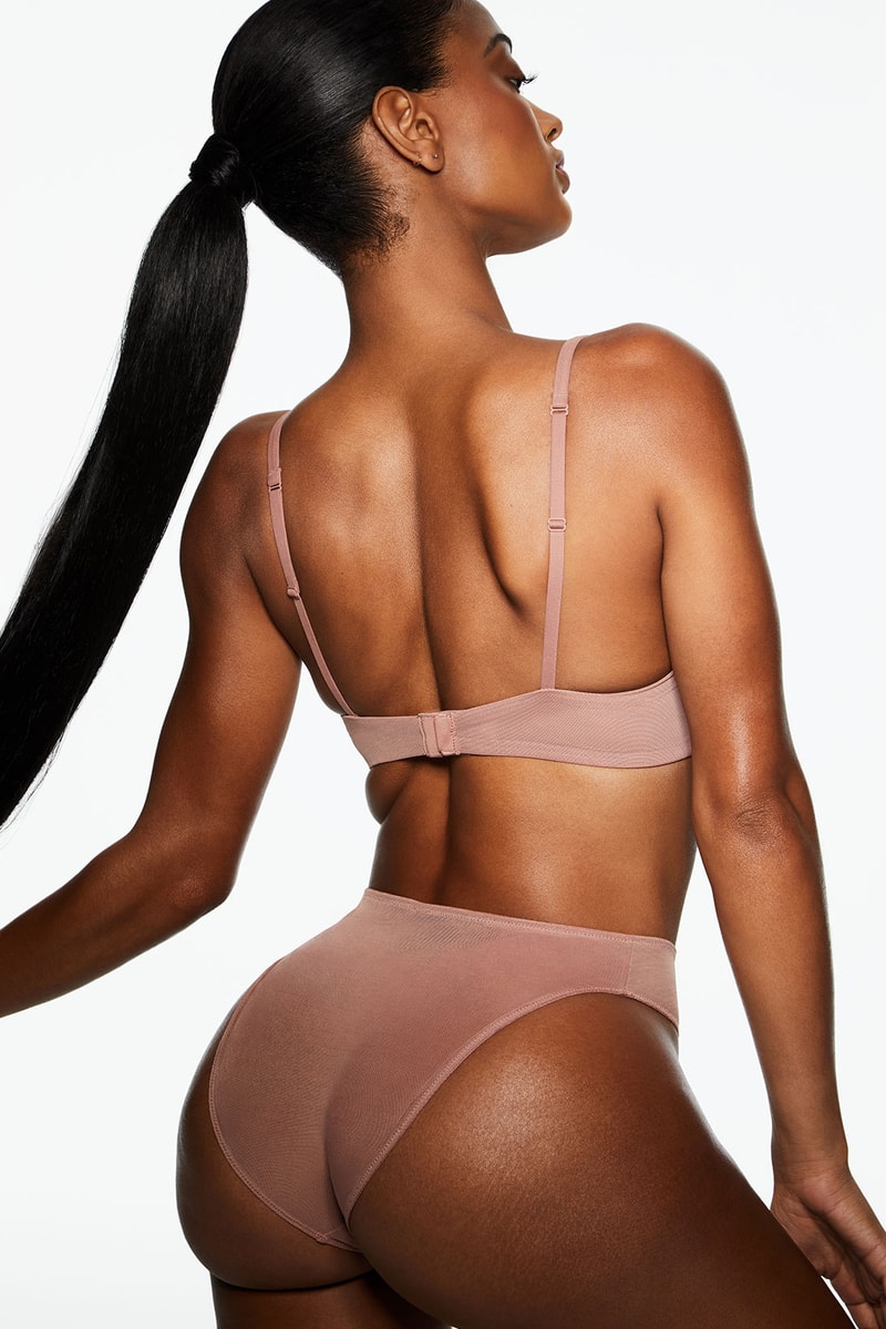 SKIMS Kim Karadashian Mesh Foundations Underwear Bra Strap