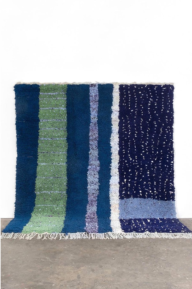 Stussy Artisan Project Rugs Upcycled Boucherouite T-shirts Collaboration Release Date Info