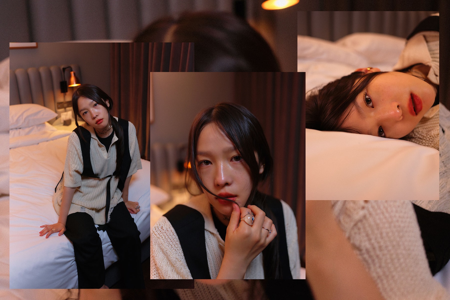 Suesasha Korean Beauty Content Creator YouTuber Influencer Mirror Makeup