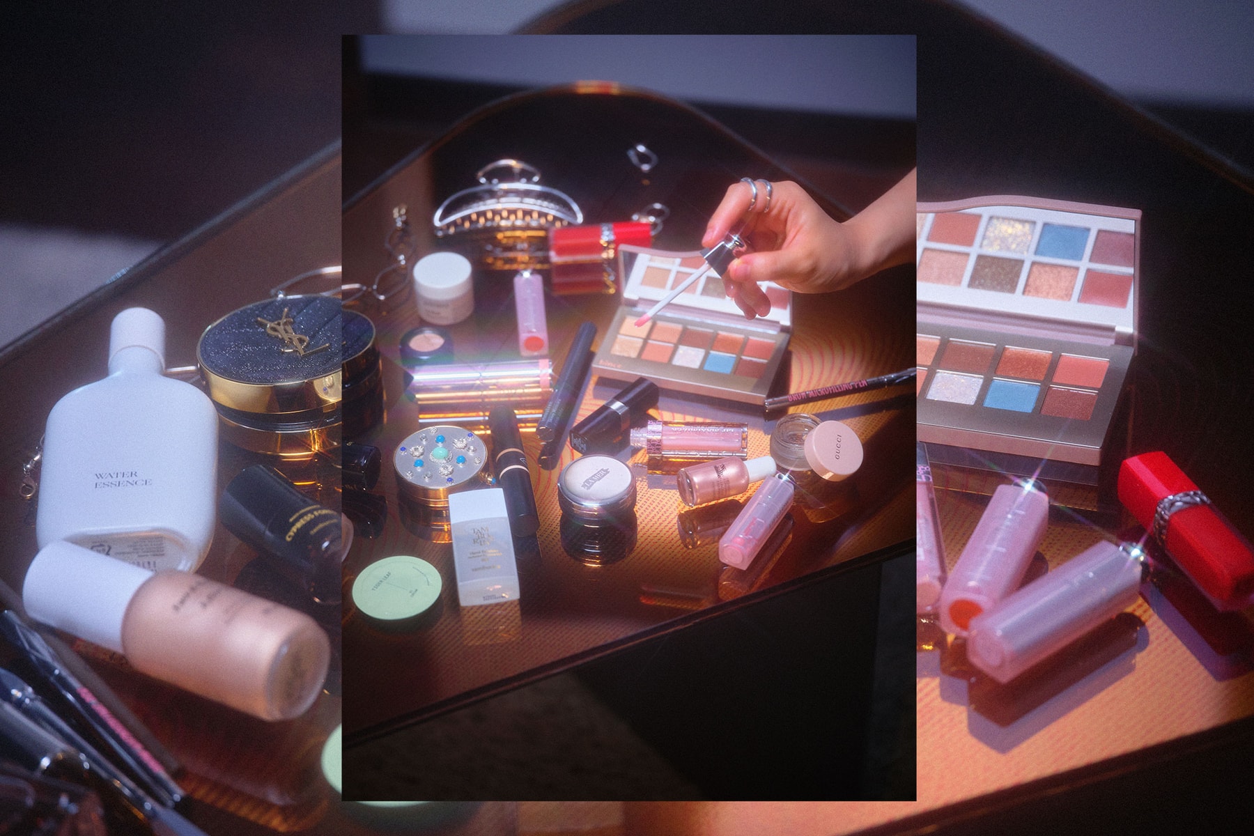 Suesasha Korean Beauty Content Creator YouTuber Influencer Mirror Makeup