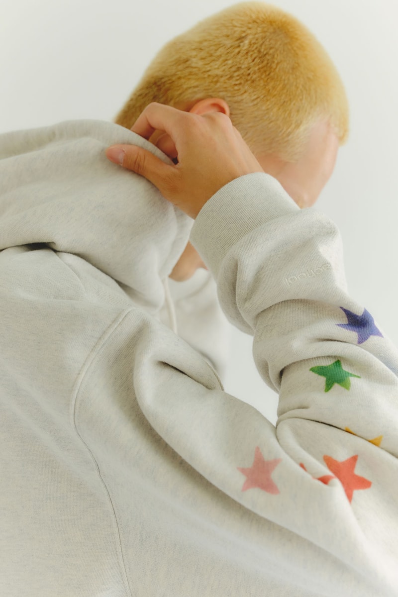 sundae school pre fall 2021 summer we drew collection stars hoodies