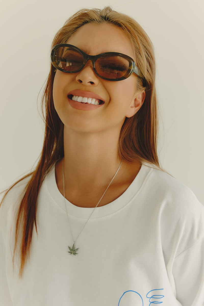 sundae school pre fall 2021 summer we drew collection sunglasses necklace pendant