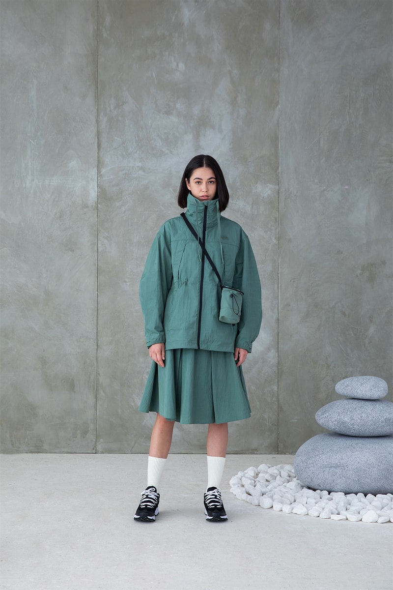 The North Face Urban Exploration Elegance Collection Fall Winter 2021 FW21 Outdoor Clothing Jacket Skirt