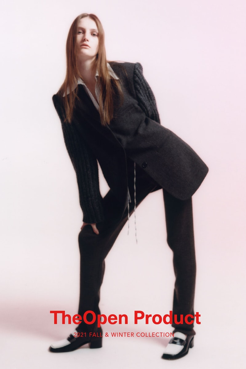 TheOpen Product Fall/Winter 2021 FW21 Korean Brand Suit Black