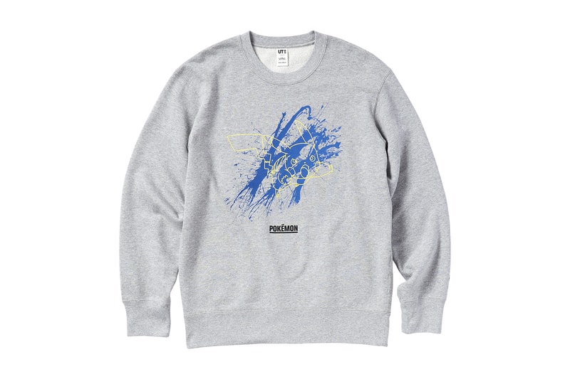 UNIQLO UT Meguru Yamaguchi James Jarvis Pokémon Tees Crewneck Sweater