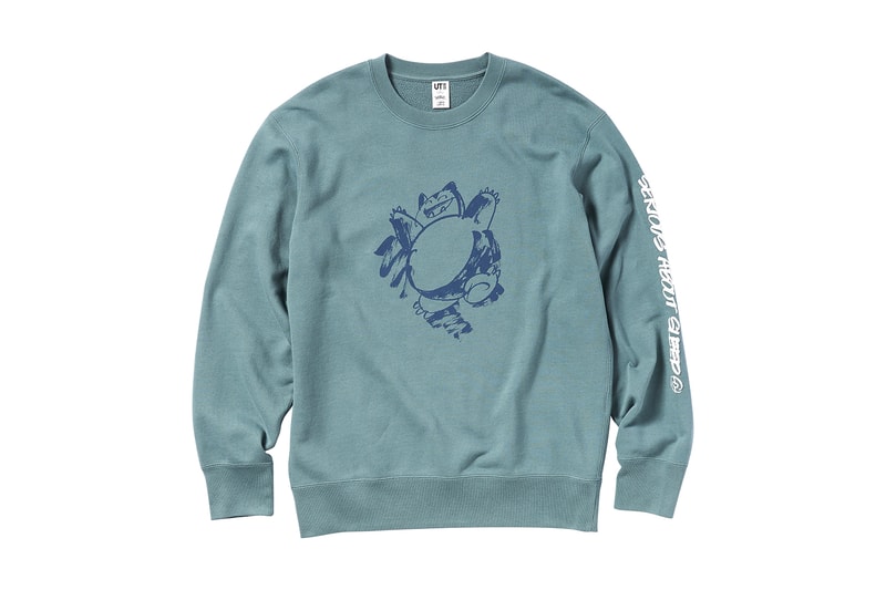 UNIQLO UT Meguru Yamaguchi James Jarvis Pokémon Tees Crewneck Sweater