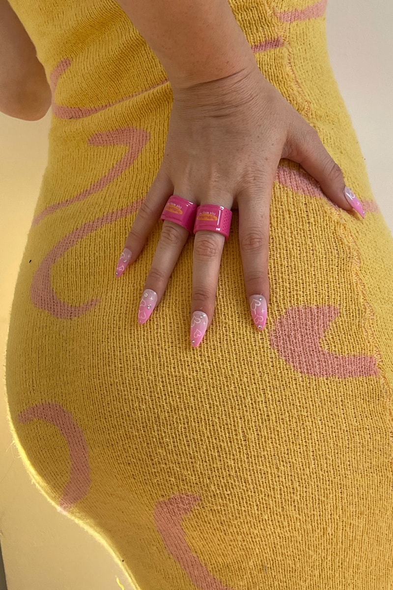 Urban Sophistication The Stronger Resin Rings Collection Jewelry Accessories Pink