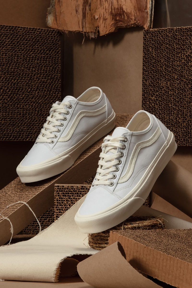 Vans Eco Theory Old Skool Decon Collection Sneakers Footwear Shoes Sustainable Light Blue