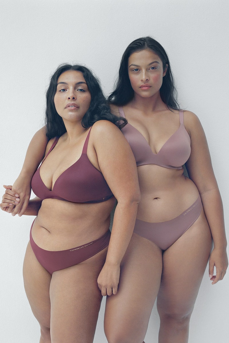 Victoria's Secret Bare Infinity Flex Bra Collection Paloma Elsesser Lingerie Underwear