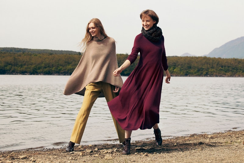 Ines de la Fressange x UNIQLO FW21 Collection outerwear knitwear dresses