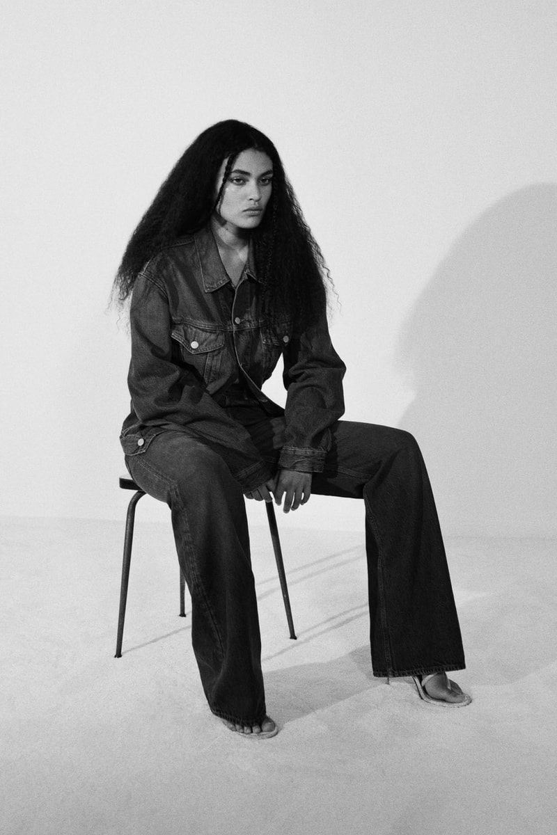 Acne Studios Fall Winter FW21 Denim Collection Sitting Jeans Jacket
