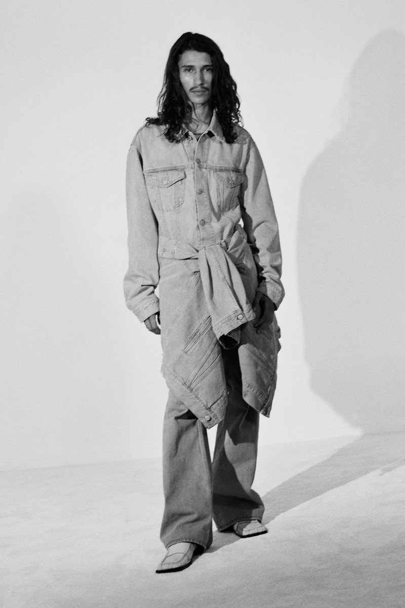 Acne Studios Fall Winter FW21 Denim Collection Shirt Jeans Trousers