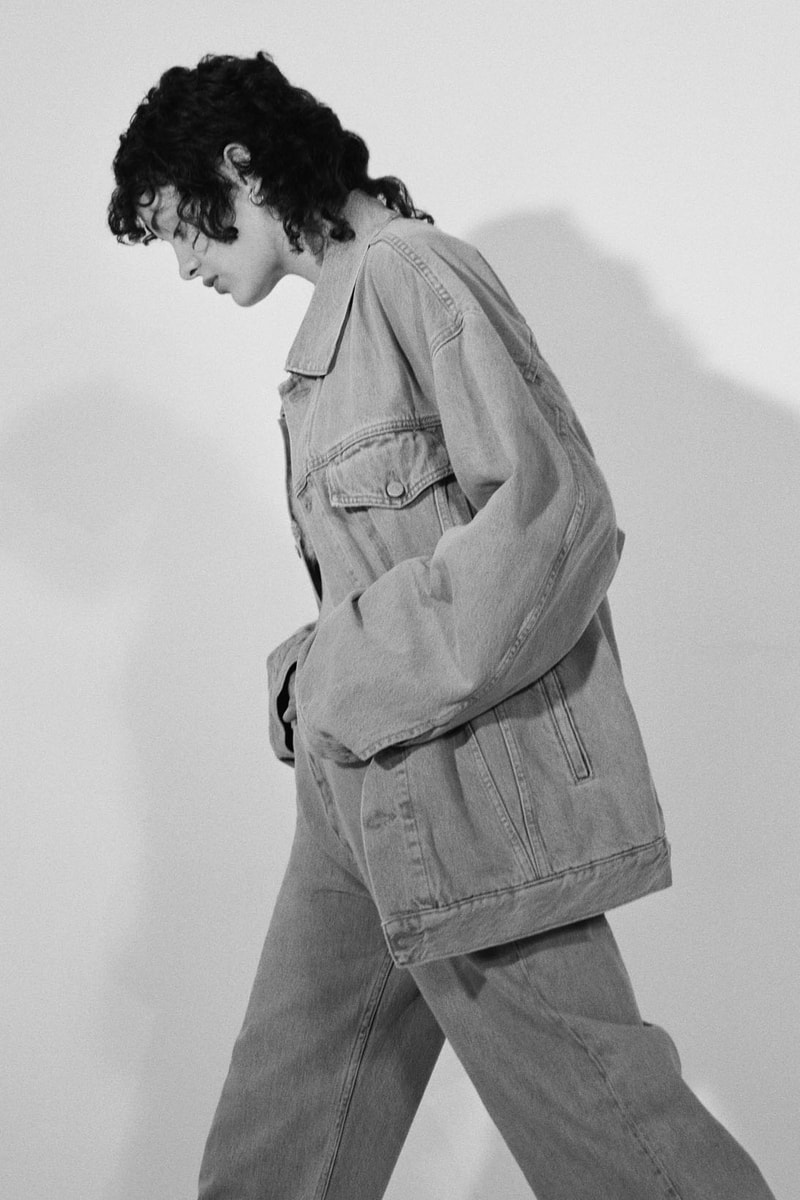 Acne Studios Fall Winter FW21 Denim Collection Jacket Oversized Jeans