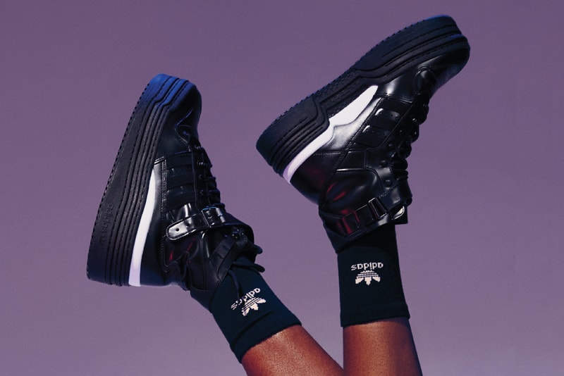 Afropunk adidas Triple Platforum Sneakers Footwear Kicks Black White