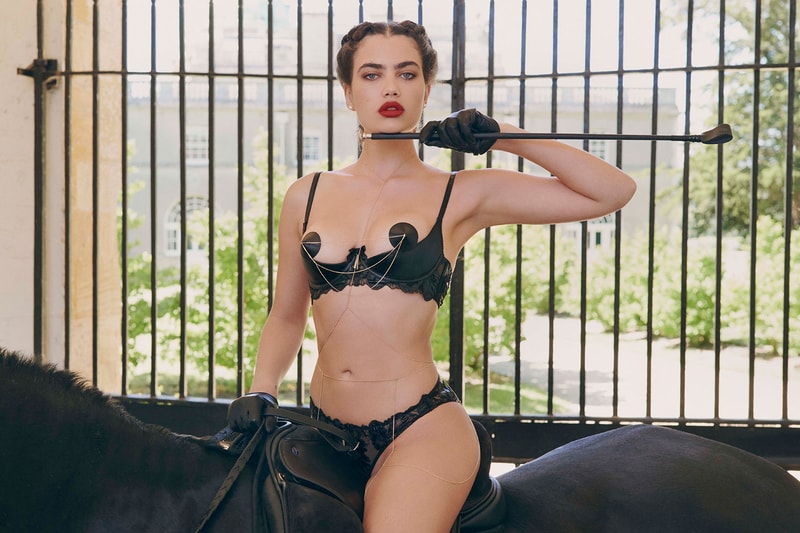 Agent Provocateur Agents of the Manor Campaign Lingerie Underwear Bras Corset 