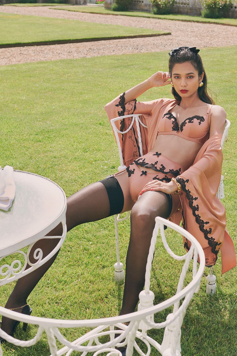 Agent Provocateur Agents of the Manor Campaign Lingerie Underwear Bras Corset 