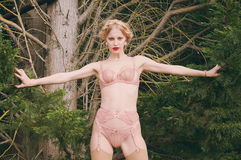 Agent Provocateur Agents of the Manor Campaign Lingerie Underwear Bras Corset 