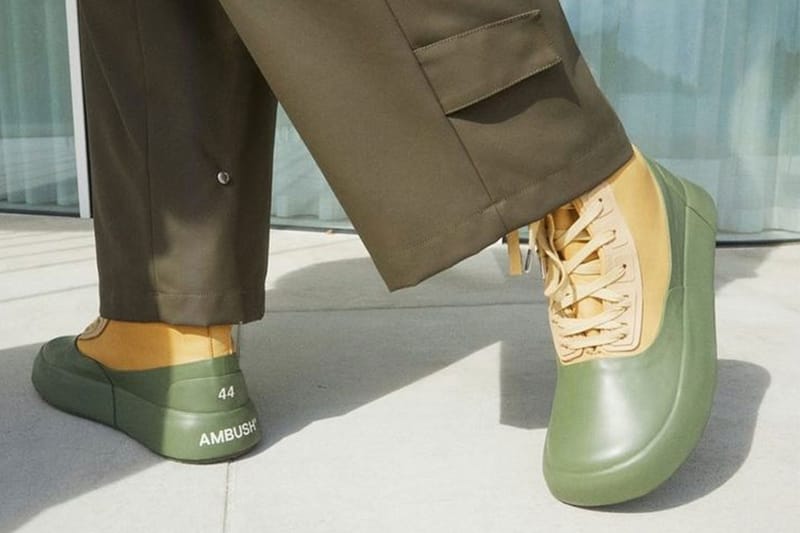 AMBUSH To Release Leather Mix Hi-Top Sneakers for FW21