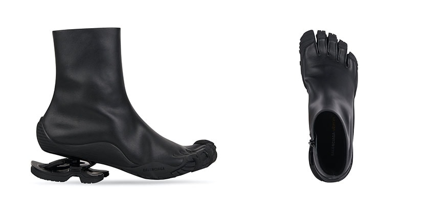 Balenciaga Five finger vibram boots  size 43 UNISEX 11M 13W $1598.00 Balenciaga X Vibram Five Fingers High Toe Ankle Boots  main image 4