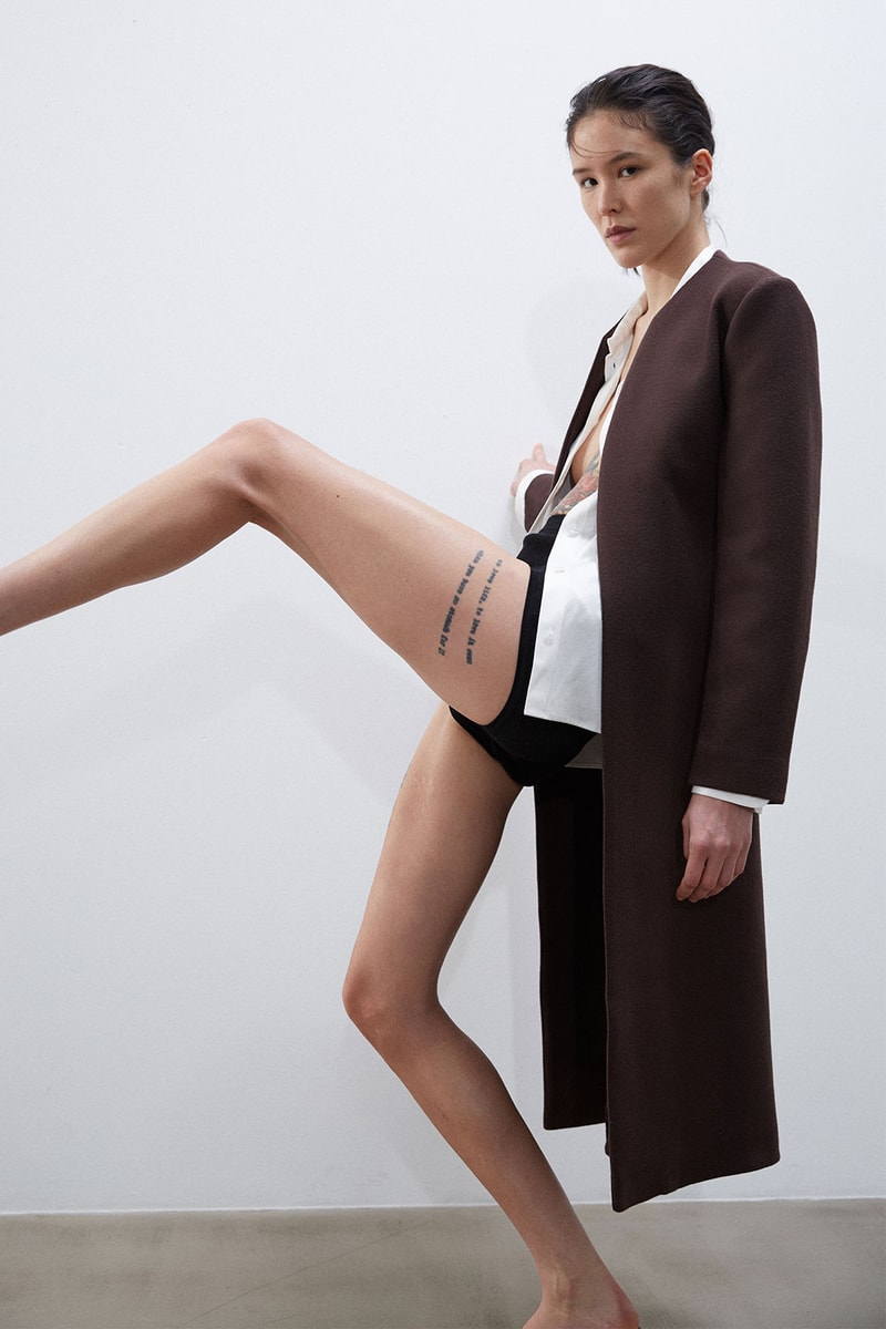 BITE Studios' Autumn/Winter 2021 Collection brown woven blazer
