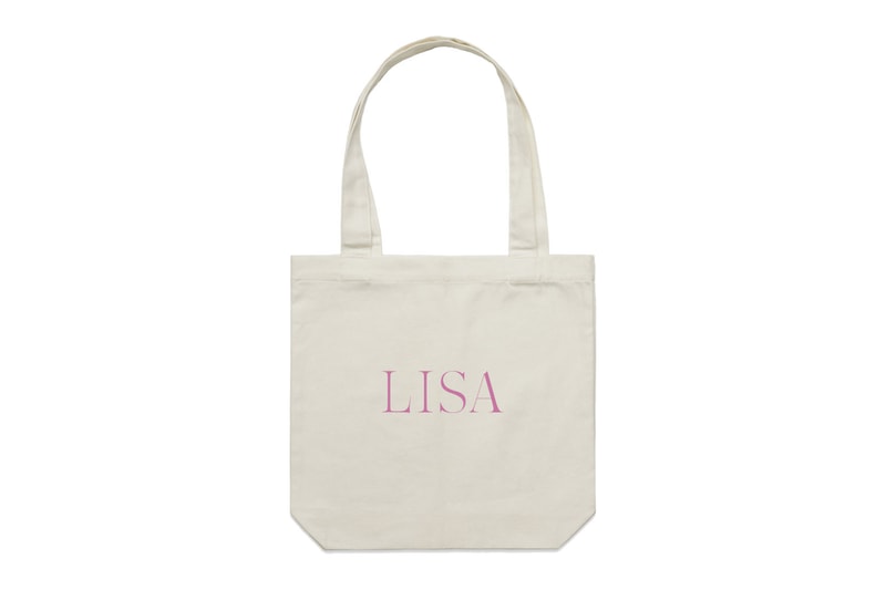 BLACKPINK Lisa Solo Album LALISA Merch Tote Bag