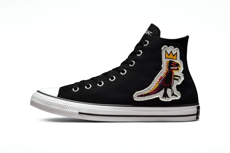 converse x basquiat chuck taylor all star side view