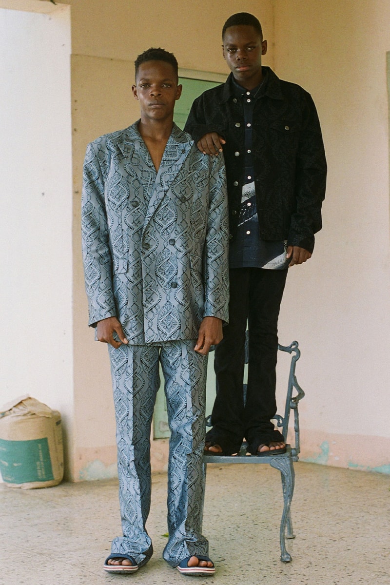 Daily Paper Jamaica FW21 Capsule gray black tailored suits