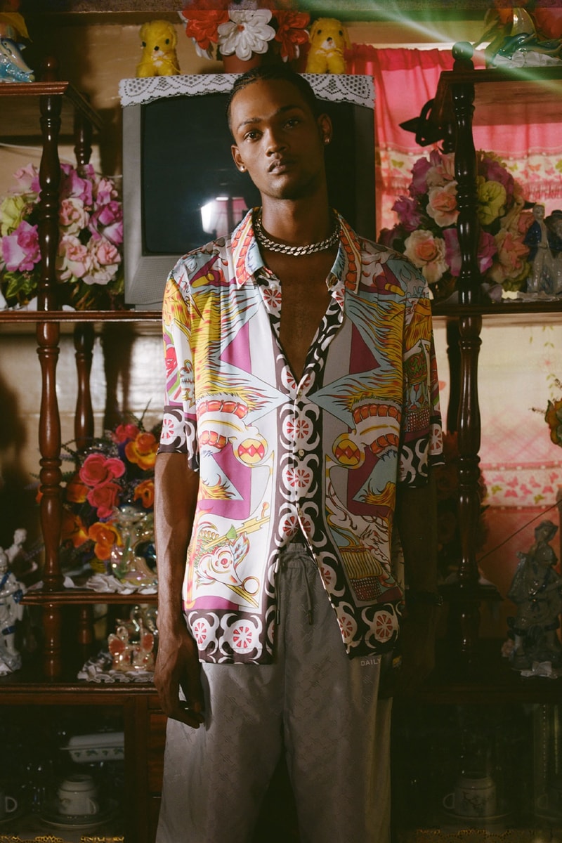 Daily Paper Jamaica FW21 Capsule bright shirting