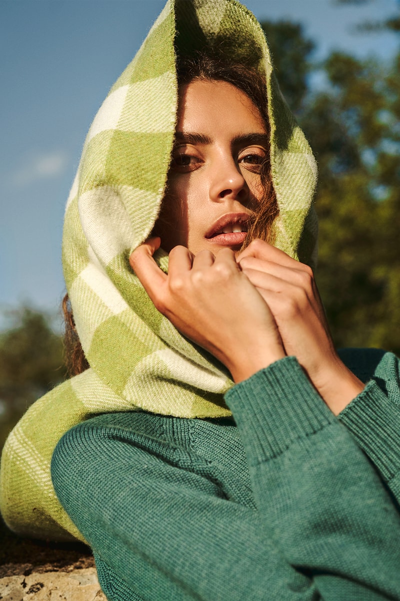 Daniëlle Cathari The Woolrich Woman Fall Winter 2021 FW21 Collection Sweater Scarf