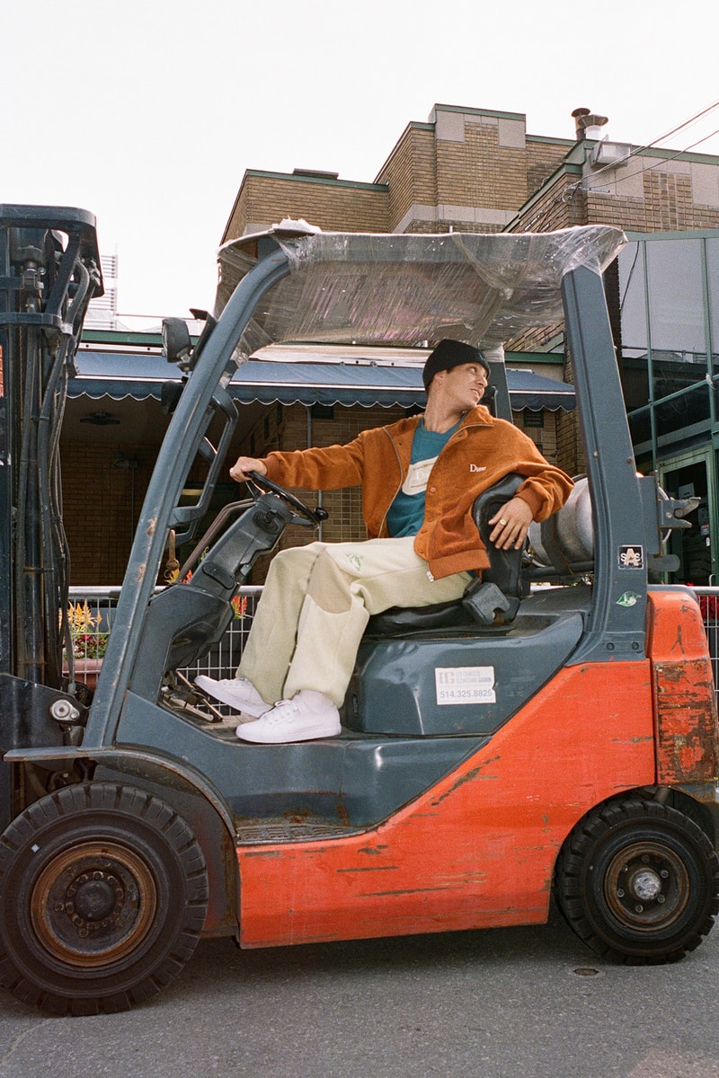 Dime Fall 2021 Drop 1 Collection Lookbook Beanie Jacket Tshirt Sweatpants Sneakers
