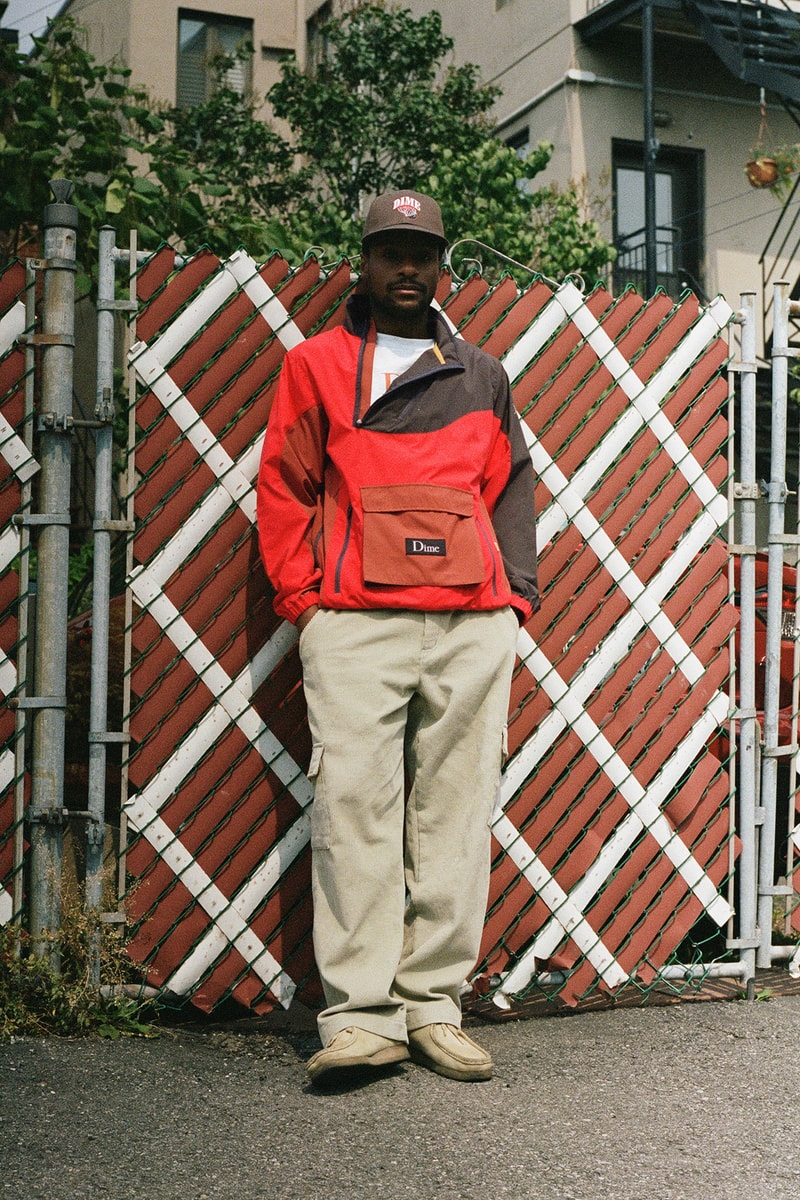 Dime Fall 2021 Drop 1 Collection Lookbook Jacket Pants Hat