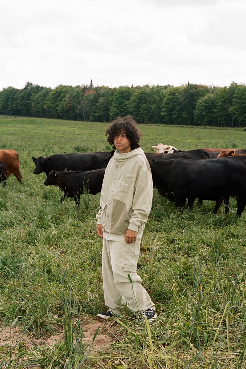 Dime Fall 2021 Drop 1 Collection Lookbook Jacket Pants Cows