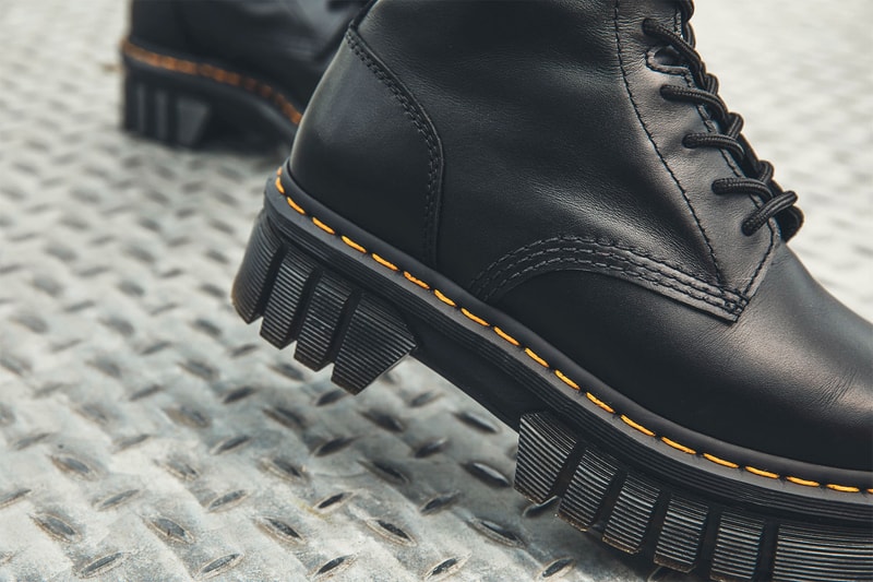 Dr. Martens Quad Neocentric collection boots Audrick eight eye