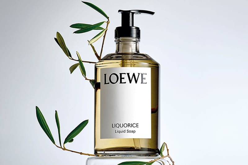 Loewe Drops Botanical Liquid Soap and Bar Collection