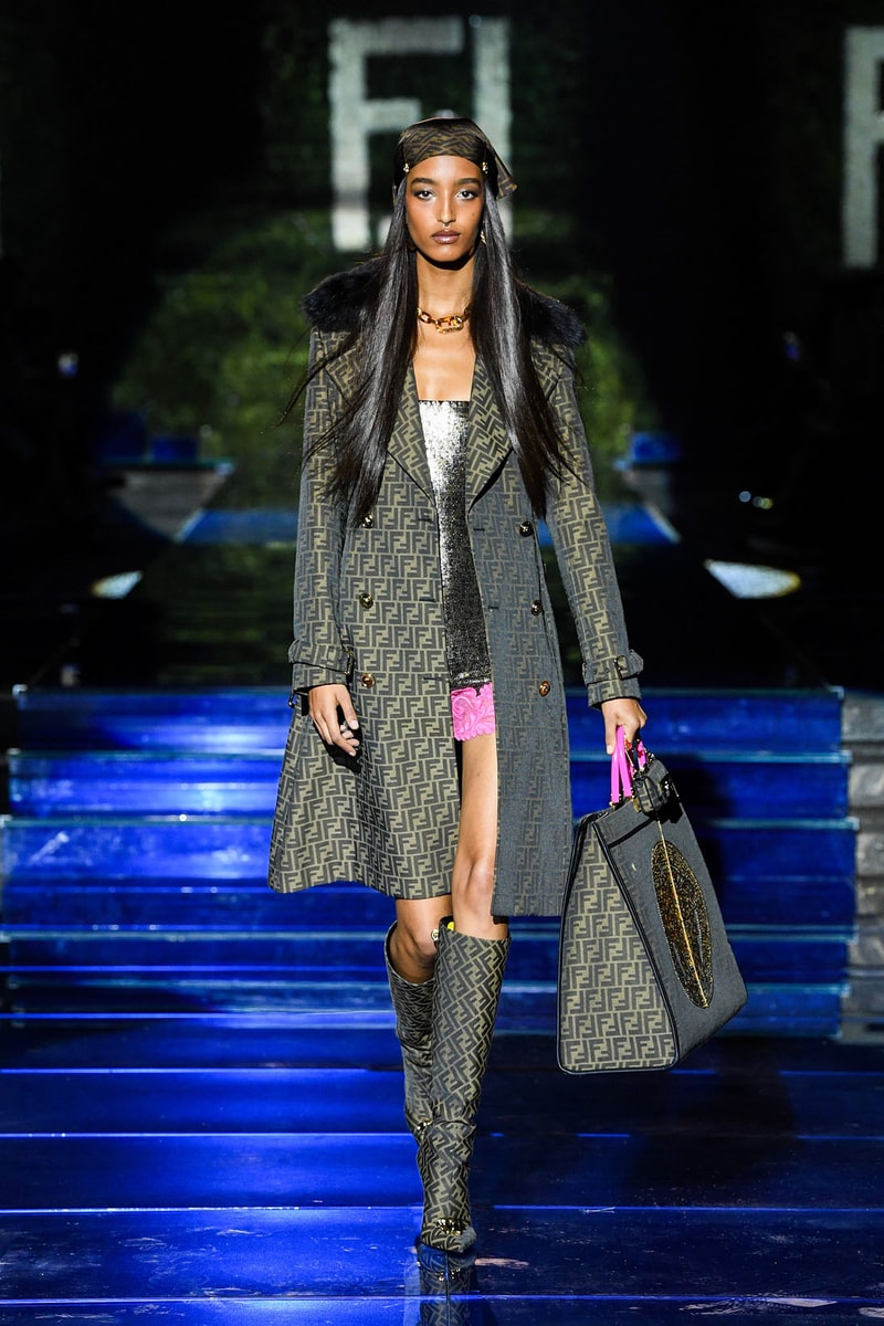 Fendi Versace Fendace Collaboration Kim Jones Silvia Venturini Donatella Milan Fashion Week Runway