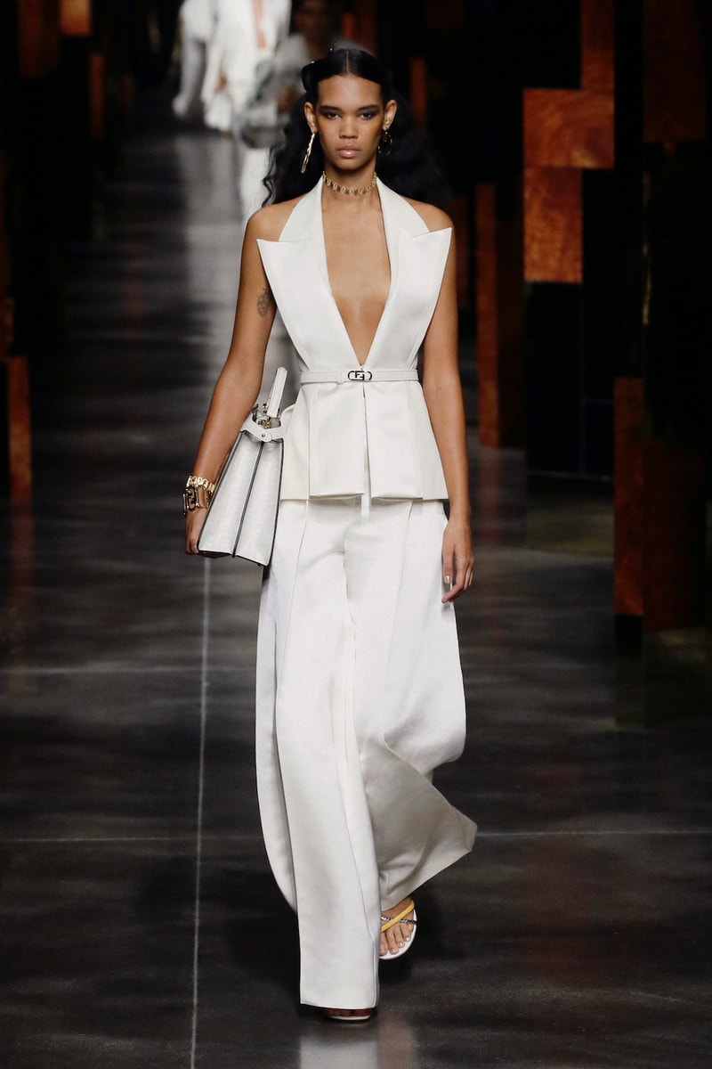 Kim Jones Fendi Womens Spring Summer 2022 SS22 Milan Fashion Week Runway 