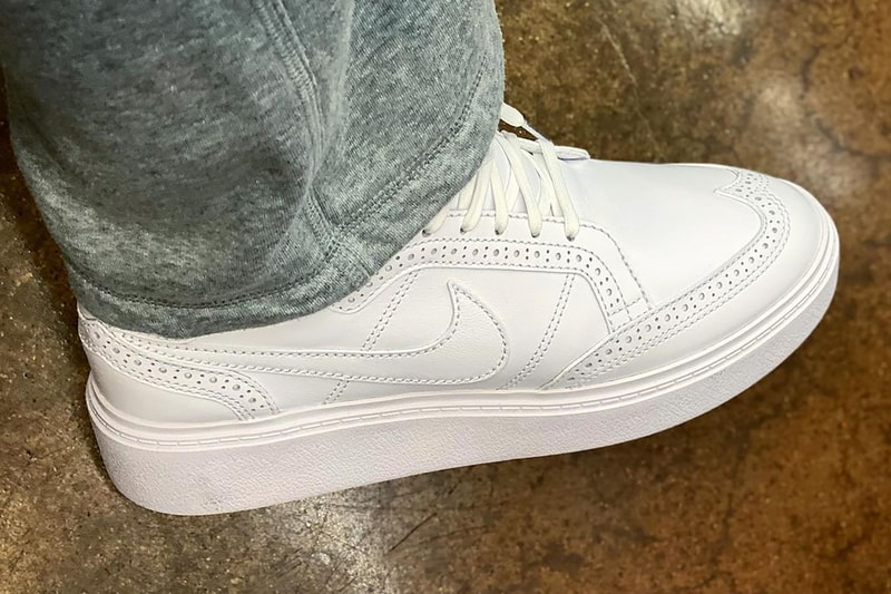 G-Dragon PEACEMINUSONE Nike wingtip Shoe Collaboration White Footwear Daisy Kwondo 1