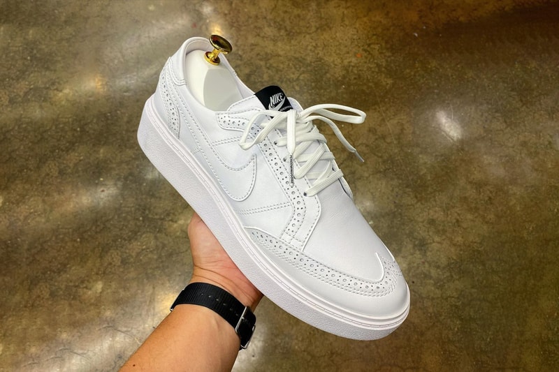 G-Dragon PEACEMINUSONE Nike wingtip Shoe Collaboration White Footwear Daisy Kwondo 1
