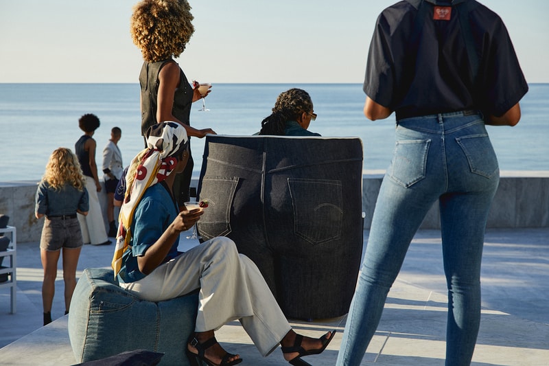 G-Star RAW x Snoop Dogg Skinny Denim Collection jeans shape