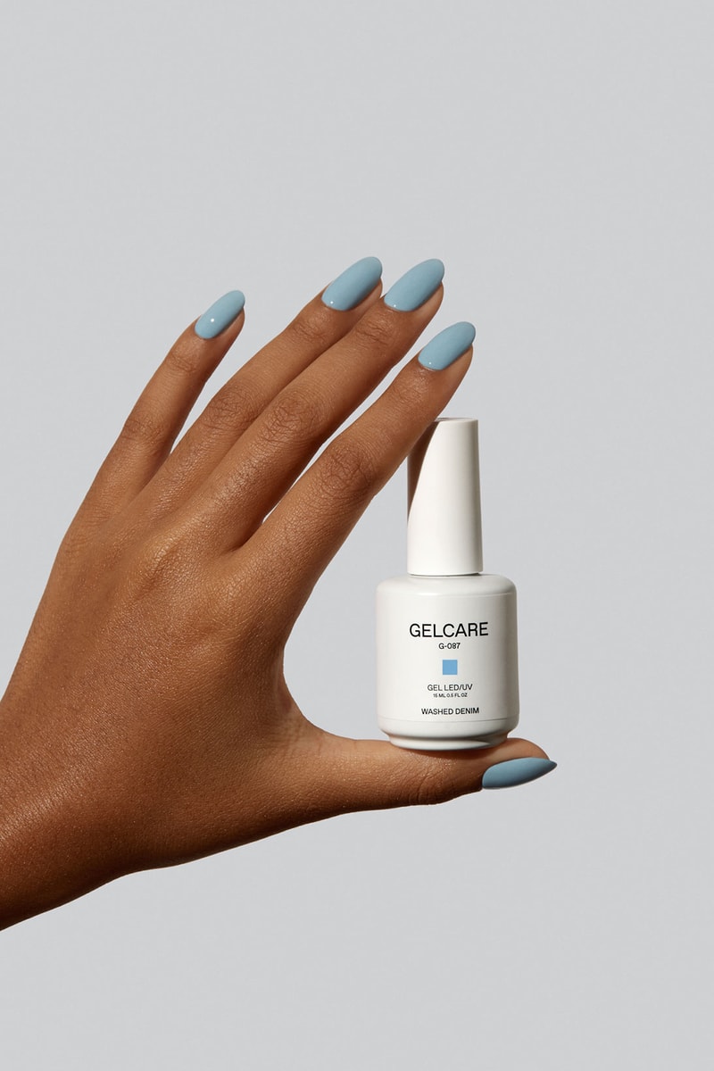 GELCARE FW21 Nail Polish Manicure Washed Denim