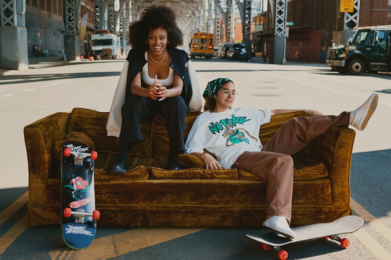 H&M No Fear The Skate Kitchen Fall Collaboration Collection Campaign