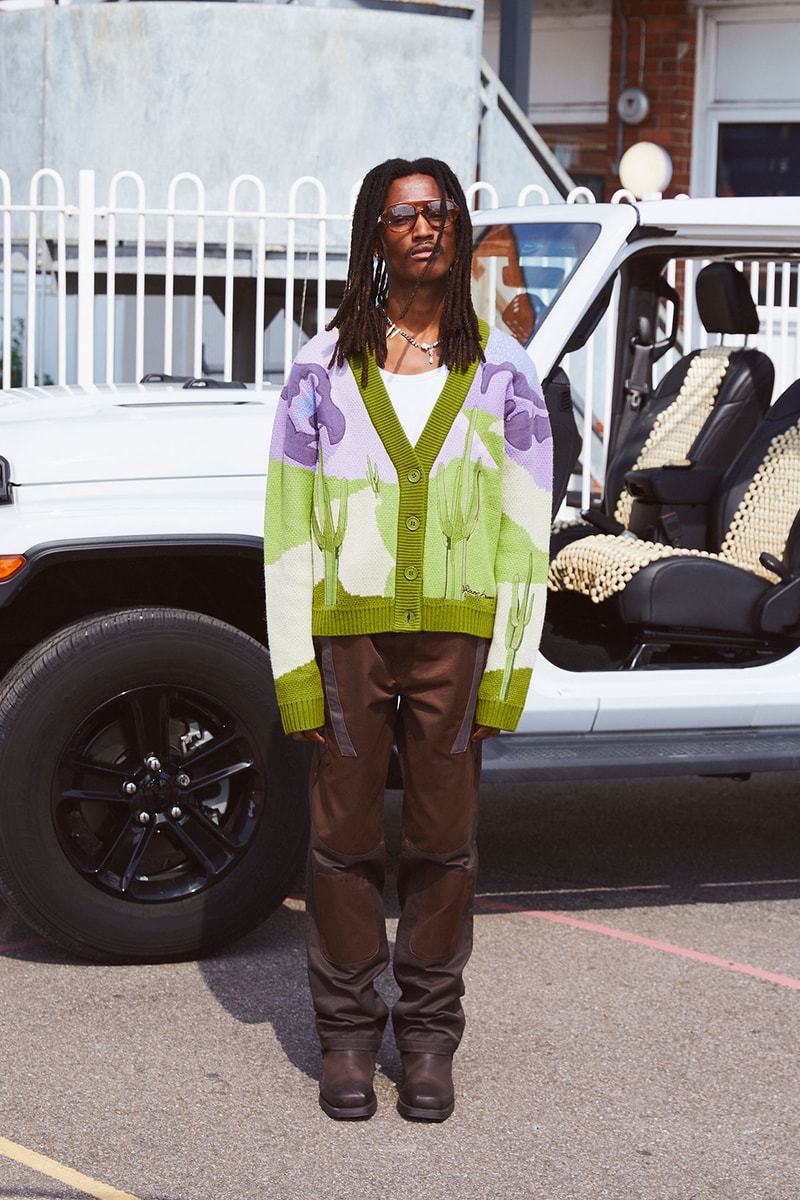 House of Sunny On The Road Again Spring Summer 2022 Knitwear Menswear Release Where to buy