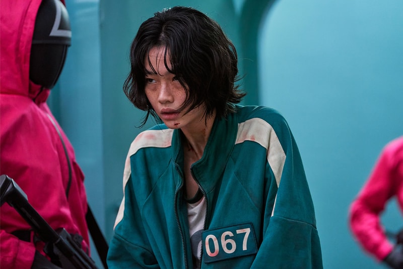 hoyeon jung netflix squid game kang saebyeok number 67 korean fashion model actor