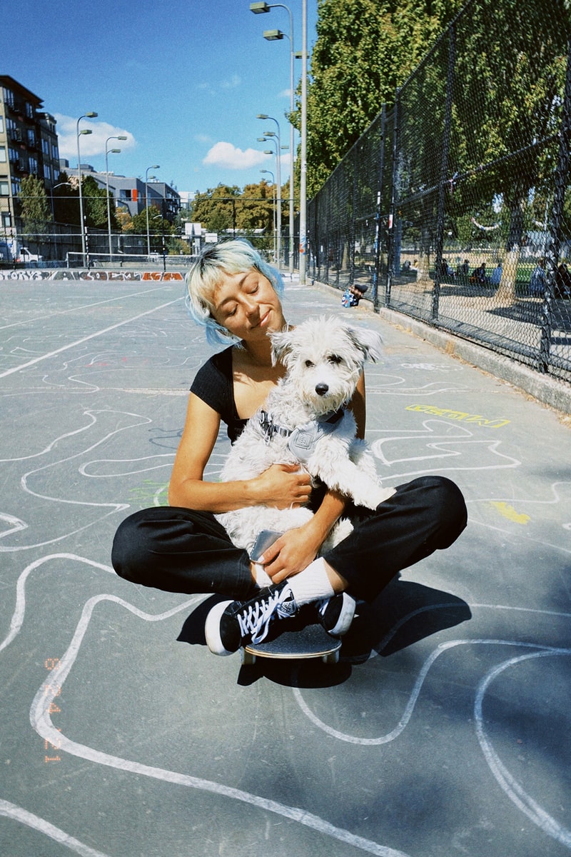 Olympian Skateboarder Lizzie Armanto Film Photography Athlete Dog