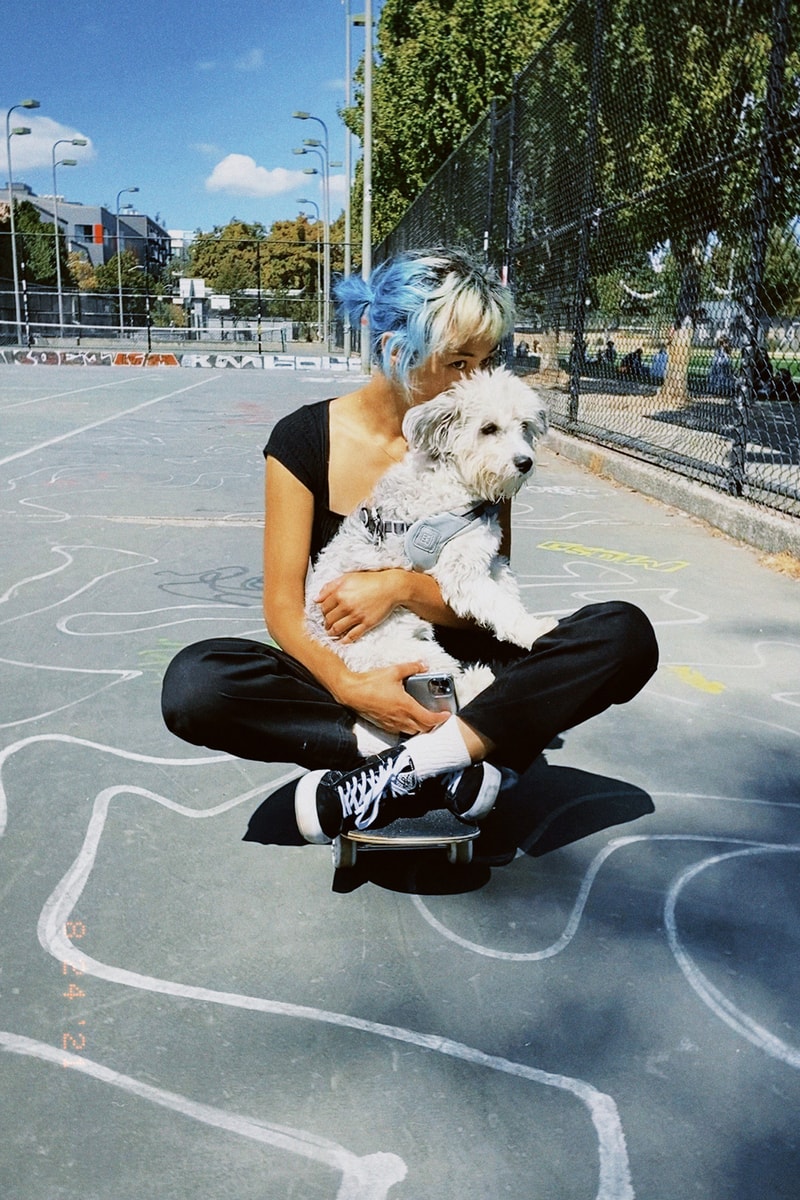 Olympian Skateboarder Lizzie Armanto Film Photography Athlete Dog