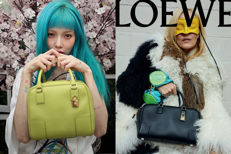 HyunA and Gillian Anderson Front Loewe's Amazona Campaign