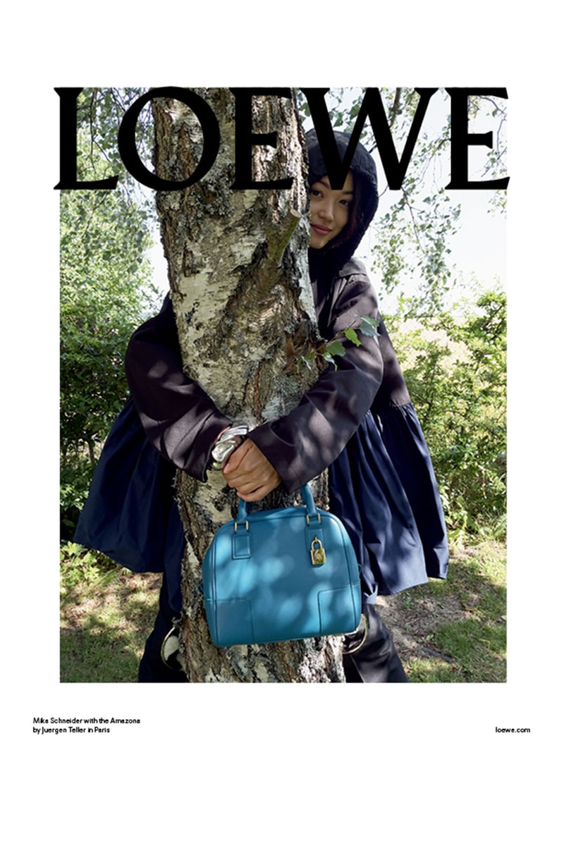 Loewe Amazona Handbag Campaign Juergen Teller Mika Schneider